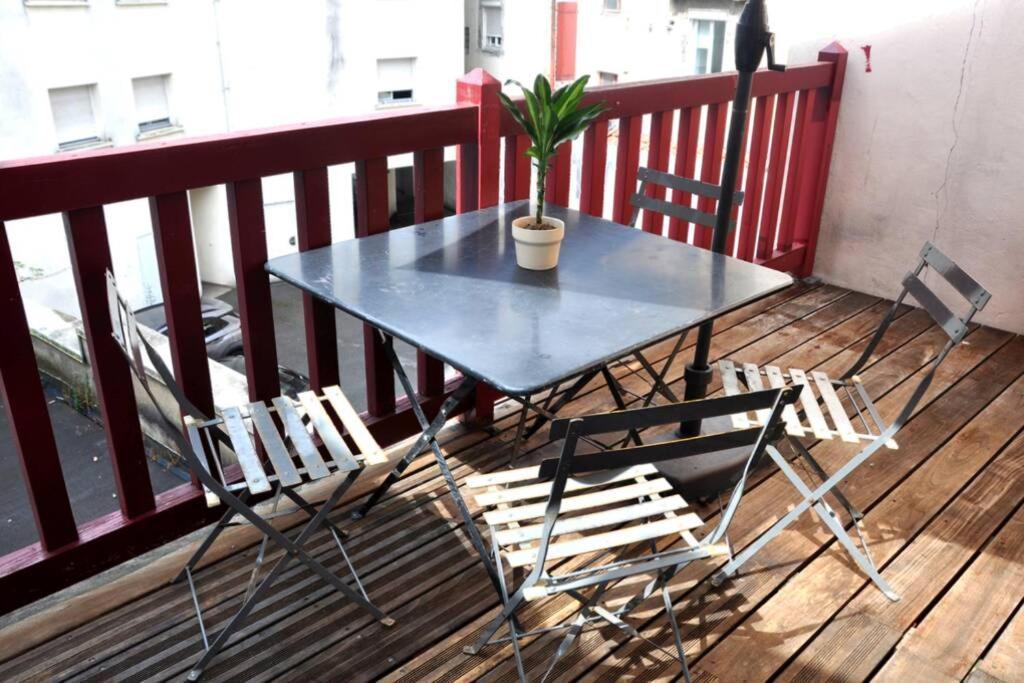 Duplex Avec Belle Terasse Au Centre De Bayonne Apartament Zewnętrze zdjęcie